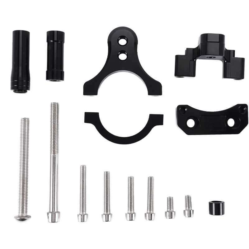 WF-Cnc Motorcycle Damper Steer - Steering Damper Stabilizer Kit Cnc recension och pris