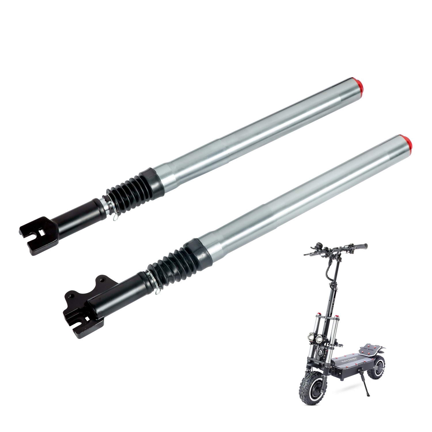USA STOCK 24 Inch Electric Sco - Hydraulic Suspension Fork 11 Inch recension och pris