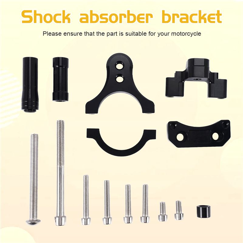 Hot Selling-Cnc Motorcycle Dam - Steering Damper Stabilizer Kit Cnc recension och pris