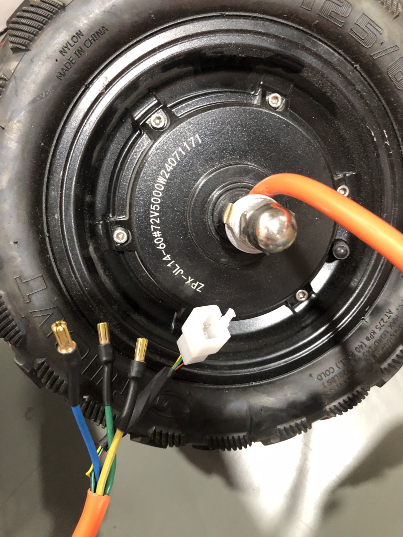 4000W 5000W 7500W 60MM Orange  - 60V 5000W Brushless Hub Motor recension och pris